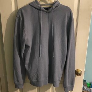 Men's BooHoo Man Blue Hoodie Sweater